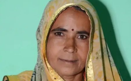 कठूमर:भागवत कथा से लौट रहे दंपति के साथ हादसा: ट्रक की टक्कर से महिला की मौत, बैरियर तोड़कर भाग रहे चालक को पुलिस ने पकड़ा