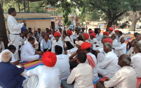 सुमेरपुर: प्रजापत समाज ने किया बीजेपी का बहिष्कार करने का ऐलान, कांग्रेस प्रत्याशी को दिया समर्थन