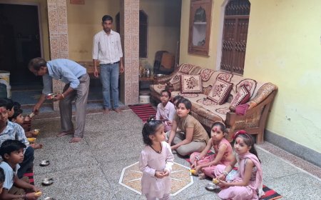 लक्ष्मणगढ़ क्षेत्र में श्रद्धा और उल्लास के साथ मनाया गया दुर्गा अष्टमी का पर्व, कन्याओं का पूजन कर लिया आशीर्वाद