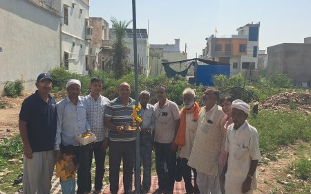 गोलाकाबास में 24 अक्टूबर से होगा श्रीरामलीला का भव्य शुभारंभ, बल्ली पूजन के साथ तैयारियां तेज