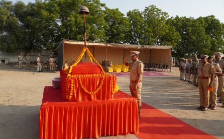 पुलिस शहीद दिवस: बालोतरा में 154 अमर शहीदों को दी गई श्रद्धांजलि, शोक सलामी के साथ हुआ पौधारोपण व रक्तदान