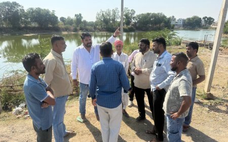 तखतगढ़ के वार्ड 11 से 19 में दूर होगी पेयजल समस्या: ओपनवेल को मुख्य पाइपलाइन से जोड़ने का कार्य शुरू, कांग्रेस पार्षदों के प्रयास लाए