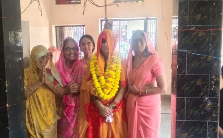गुरलां के रण में बजा हिंगलाज राजावत का डंका: 267 वोटों से ऐतिहासिक जीत, आतिशबाजी और ढोल-नगाड़ों से गूंजा क्षेत्र