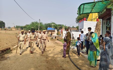 भरतपुर :मतदाता बिना किसी प्रलोभन या भय के करें मतदान; एसपी ने अपील जारी कर अफवाह फैलाने वालों पर सख्ती के दिए निर्देश,निकला फ्लैग मार्च