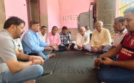 रूपबास में उप जिला चिकित्सालय के लिए भूमि आवंटन का विरोध तेज: सोमवार को निकलेगी विशाल रैली