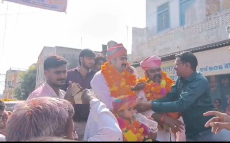 तखतगढ़ क्षेत्र के पावा ग्राम पंचायत चुनाव परिणाम घोषित: पावेश्वर महादेव के दर्शन कर नवनिर्वाचित सरपंच ने ली शपथ, विकास का संकल्प