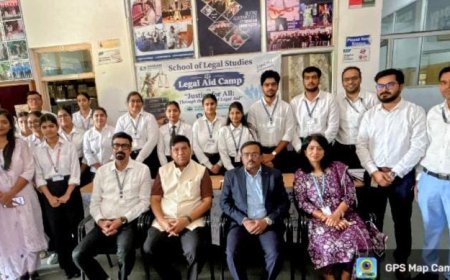 कानूनी अधिकारों और निःशुल्क विधिक सहायता की दी जानकारी: भीलवाड़ा के संगम यूनिवर्सिटी में सजा विधिक जागरूकता शिविर