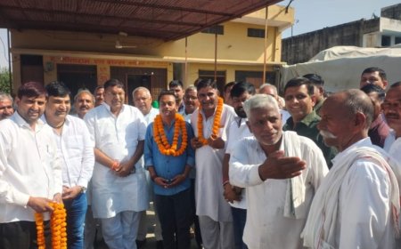 जिला परिषद चुनाव खैरथल-तिजारा: वार्ड 24 में बदला सियासी समीकरण, दो निर्दलीयों ने वापस लिया नाम; सतीश यादव को दिया समर्थन
