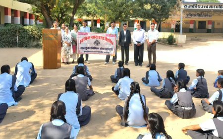 सुरक्षित वातावरण में शिक्षा प्राप्त करना बच्चों का कानूनी अधिकार, विद्यार्थियों को दी कानून व सुरक्षा संबंधी जानकारी