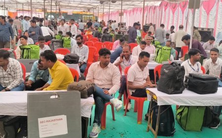 दौसा में पंचायत चुनाव के दूसरे चरण का रण कल: 6 पंचायत समितियों में 3.73 लाख मतदाता करेंगे मताधिकार का प्रयोग, मतदान दल हुए रवाना