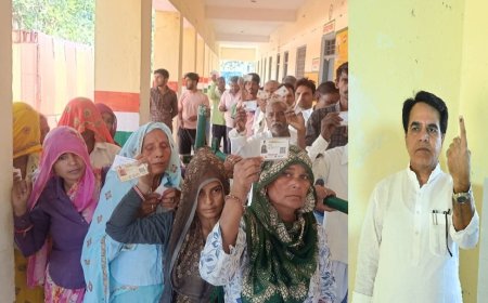 महुवा में पंचायती राज चुनाव का घमासान: जिला परिषद व पंचायत समिति के लिए जमकर पड़े वोट, 30 अक्टूबर को सरपंच पद के लिए होगी वोटिंग