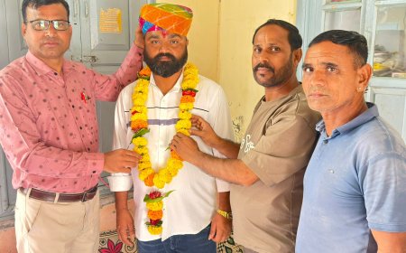 ग्रामीणों ने उठाई सड़क व नालियों की समस्या, नवनिर्वाचित सरपंच पर्बत सिंह ने दिया 5 साल बेमिसाल विकास का भरोसा