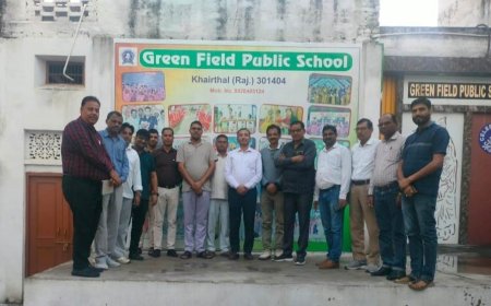खैरथल निजी विद्यालय संघ की बैठक में अहम फैसला:दीपावली अवकाश और ट्रांसपोर्ट शुल्क बढ़ाने पर बनी सहमति