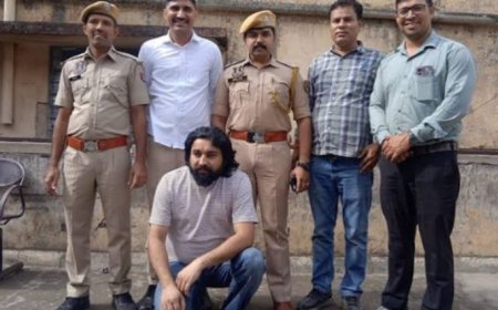 जयपुर पुलिस का बड़ा खुलासा: 24 करोड़ के अंतरराष्ट्रीय साइबर फ्रॉड और क्रिप्टो-हवाला सिंडिकेट का मास्टरमाइंड  गिरफ्तार