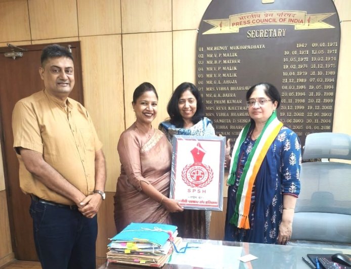 भारतीय प्रेस परिषद की सचिव शुभा गुप्ता व उपसचिव सोनिया मल्होत्रा से हुई विस्तृत चर्चा; हरियाणा में जल्द बनेगा पत्रकार सुरक्षा कानून: डॉ. इंदु बंसल जैन