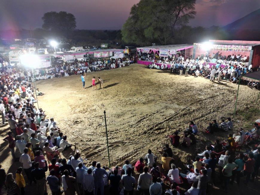 पचलंगी में कल सजेगा कुश्ती दंगल: देश-विदेश के पहलवान दिखाएंगे दांव-पेच, 1.01 लाख की होगी आखिरी कुश्ती