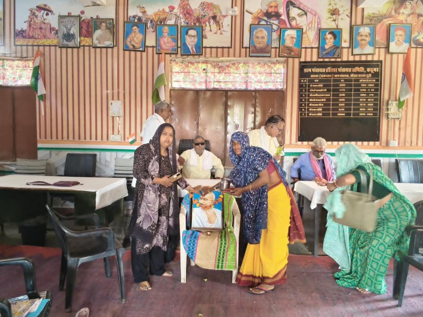 गांधी जयंती पर सौंखर में विधिक जागरूकता शिविर, मध्यस्थता से विवादों के समाधान का दिया संदेश