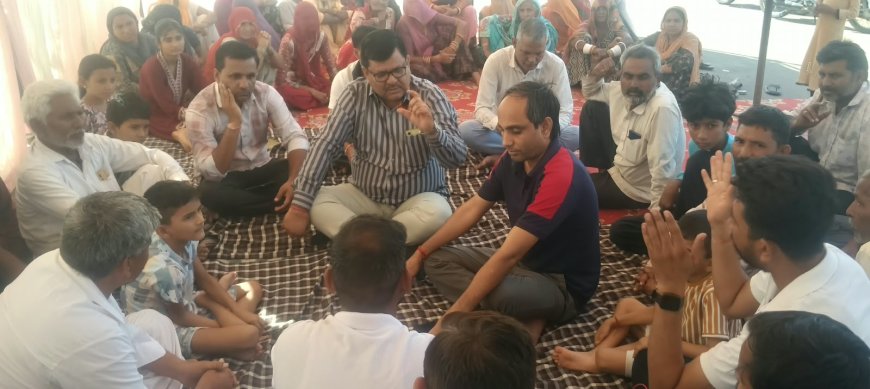 तखतगढ़ में जनांदोलन लाया रंग: बायोसा मंदिर तालाब की बदहाली पर धरना समाप्त, प्रशासन ने मानीं सभी मांगें