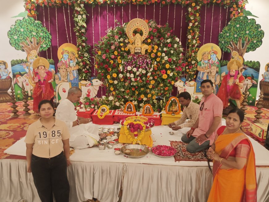 भरतपुर में श्री श्याम महोत्सव पर उमड़ा जनसैलाब: भजनों की सरिता में झूमे श्रद्धालु, 56 भोग के साथ सजा बाबा का अलौकिक दरबार