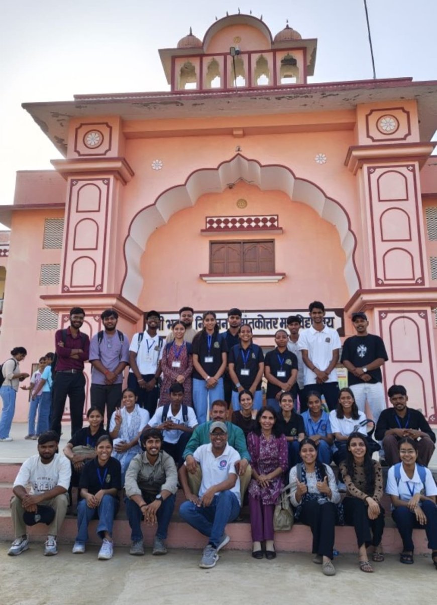 खैरथल कॉलेज में 'सेवा मेरा योगदान' कार्यक्रम के साथ मनाई गांधी-शास्त्री जयंती: विद्यार्थियों ने जयपुर में आयोजित नशा मुक्ति कार्यक्रम में की शिरकत