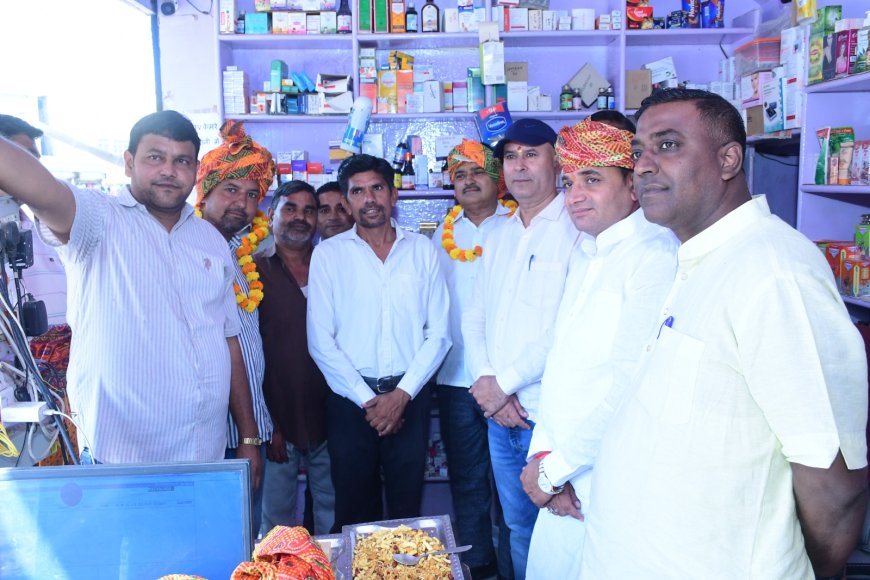अलवर नगर निगम के उपमहापौर अजय पूनिया का लक्ष्मणगढ़ में हुआ भव्य स्वागत; शहर के 65 वार्डों का विकास प्राथमिकता: पूनिया