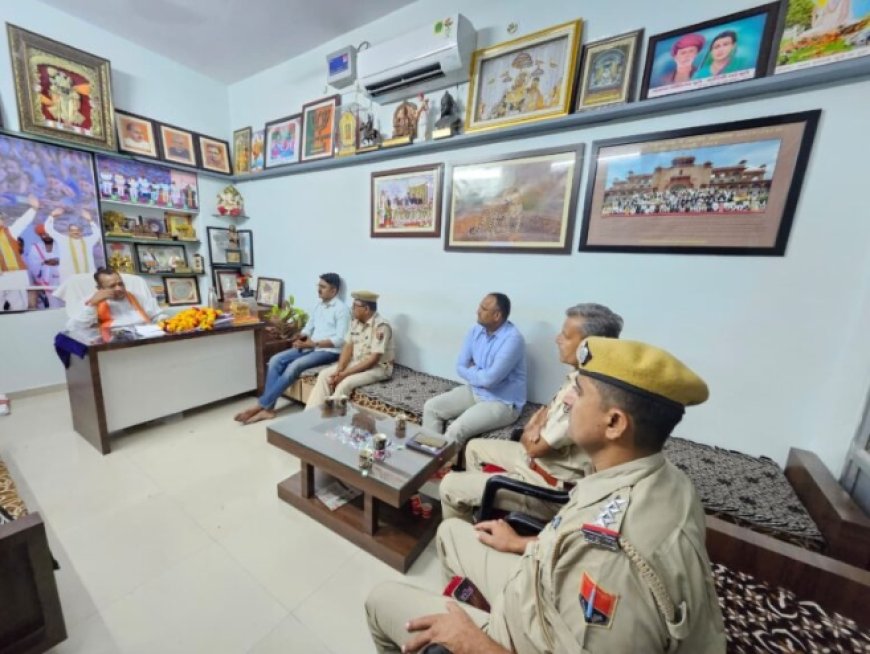 सुमेरपुर में कानून व्यवस्था को लेकर एक्शन मोड में कैबिनेट मंत्री जोराराम कुमावत: चोरी व नशाखोरी पर 'जीरो टॉलरेंस' के निर्देश
