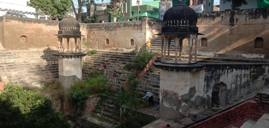 राजगढ़ में ऐतिहासिक धरोहर बचाने की अनूठी पहल: श्रमदान से संवर रहा गणगौर कुंड, तीसरे दिन भी जारी रहा सफाई अभियान