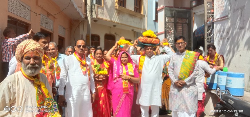 पुर के डूंगरी बालाजी मंदिर में भव्य सात दिवसीय श्रीमद्भागवत कथा का शुभारंभ: पितरों के तर्पण का भी होगा आयोजन