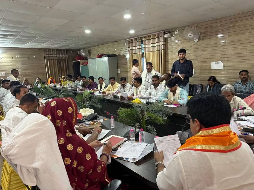 महुवा: निर्विरोध चेयरमैन बनने के बाद नगर पालिका बोर्ड की पहली साधारण सभा आयोजित, 31 करोड़ के विकास कार्यों को मिली स्वीकृति