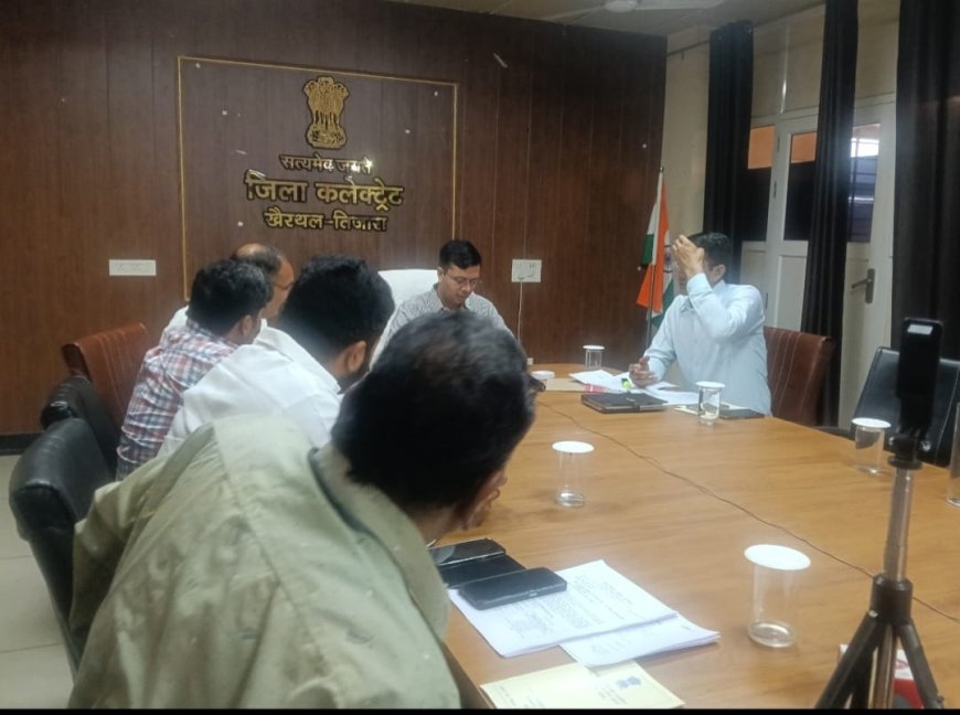 पंचायत राज संस्थाओं के आम चुनाव को लेकर खैरथल_तिजारा में धारा 163 के तहत निषेधाज्ञा लागू,28 नवंबर तक प्रभावी