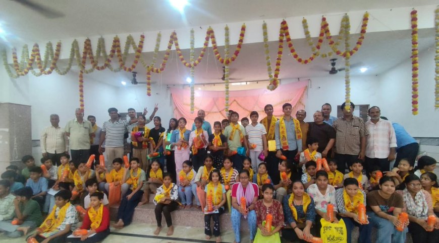 वैर: अग्रवाल समाज द्वारा आयोजित 'अग्र प्रतिभा खोज परीक्षा' में मेधावी विद्यार्थियों ने दिखाई प्रतिभा