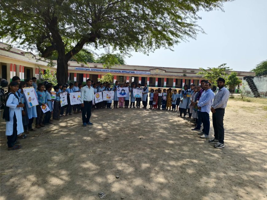 अंतरराष्ट्रीय बालिका दिवस पर छात्राओं ने दिया शिक्षा और सशक्तीकरण का संदेश