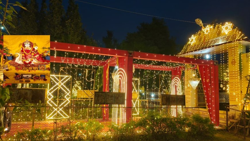 दुल्हन की तरह सजा गायत्री शक्तिपीठ: नवरात्र पर गूंजे माता के जयकारे, उमड़ी श्रद्धालुओं की भारी भीड़