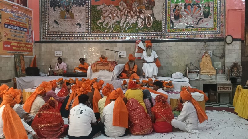 अखिल भारत हिंदू महासभा की नई राष्ट्रीय कार्यकारिणी का गठन: महंत महेश दास जी महाराज बने नए राष्ट्रीय अध्यक्ष