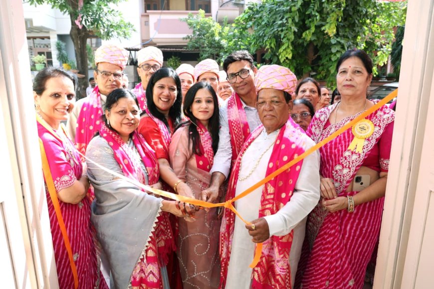 महिला सशक्तिकरण की अनूठी मिसाल: गायत्री नगर में 'मेरा काम मेरी पहचान' प्रदर्शनी का भव्य शुभारंभ, सजी 40 स्टॉल्स