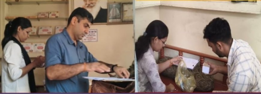 मिलावटी पनीर पर बड़ी कार्रवाई: खैरथल में लक्ष्मण डेयरी पर खाद्य विभाग का छापा, लिए गए नमूने
