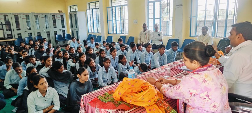 'ट्रांसफॉर्मेटिव ट्यूजडे' अभियान: कठूमर के तीन राजकीय विद्यालयों में लगे विधिक जागरूकता शिविर, बच्चों को सिखाए गए कानूनी दांव-पेच