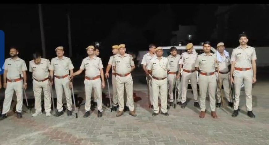 राजगढ़: निष्पक्ष और शांतिपूर्ण चुनाव के लिए रैणी पुलिस मुस्तैद, मतदाताओं से निर्भीक मतदान की अपील