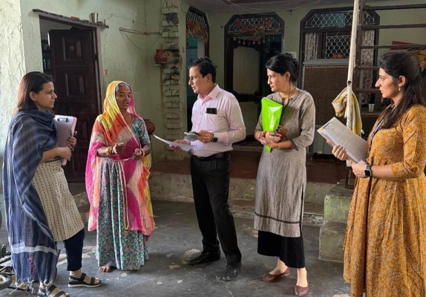 खैरथल में राशन योजना पर सख्त पहरा:'गिवअप अभियान' का दूसरा चरण शुरू, घर-घर जाकर हो रही अपात्रों और दस्तावेजों की जाँच