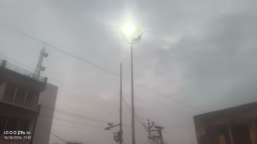 लक्ष्मणगढ़: मालाखेड़ा मुख्य मार्ग पर अंधेरे का साम्राज्य, एक महीने से खराब पड़ी हैं 6 में से 5 हाईमास्ट लाइटें