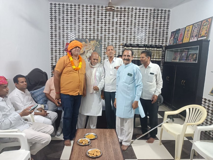 वैर नगर पालिका अध्यक्ष प्रतिनिधि का भव्य स्वागत: बोले- 'कस्बे की सफाई, रोशनी और मूलभूत सुविधाओं को मजबूत करना हमारी सर्वोच्च प्राथमिकता'