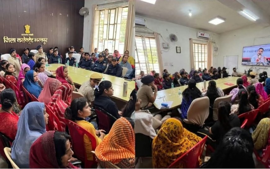मुख्यमंत्री भजनलाल शर्मा ने महिला सुरक्षा को बताया सर्वोच्च प्राथमिकता, भरतपुर में महिला सुरक्षा को लेकर बड़ा कदम; 100 नवीन कालिका पेट्रोलिंग यूनिट्स का शुभारंभ