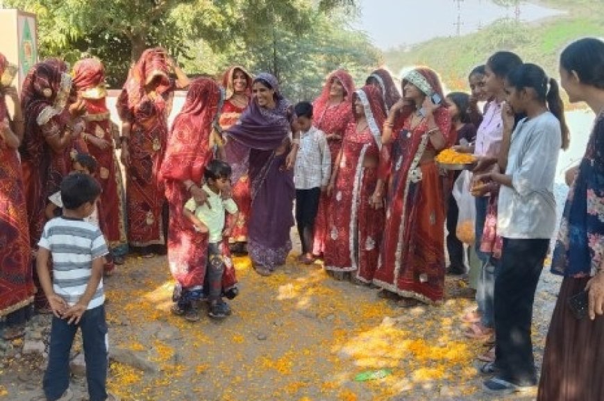 "चलो बुलावा आया है...": उदयपुरवाटी से शाकंभरी सकराय धाम तक निकली विशाल पैदल ध्वज यात्रा