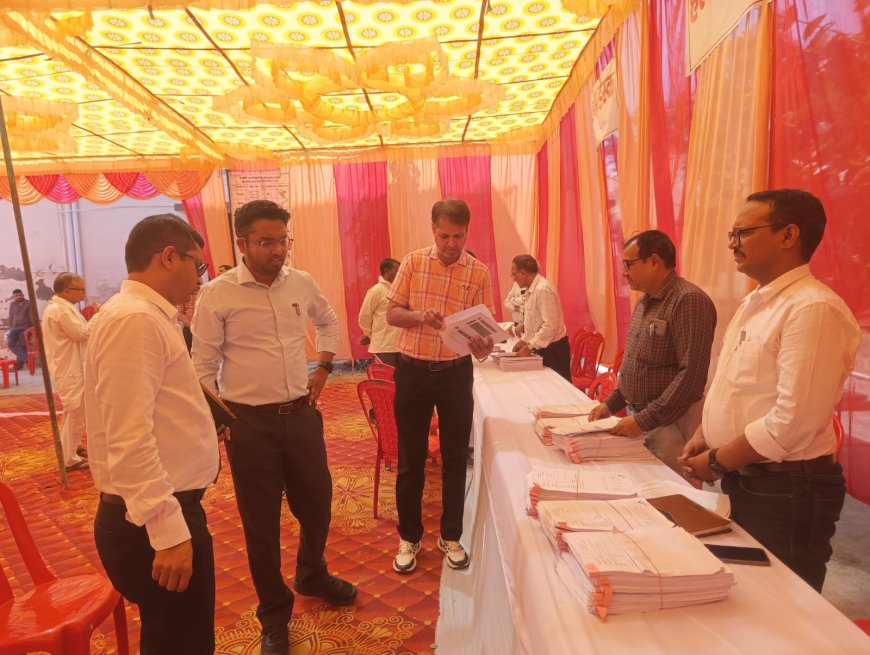पंचायतीराज में पहले दिन जिला परिषद सदस्य के लिए एक और पंचायत समिति सदस्य पदों के लिए 27 नामांकन पत्र दाखिल