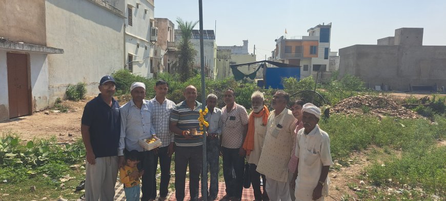 गोलाकाबास में 24 अक्टूबर से होगा श्रीरामलीला का भव्य शुभारंभ, बल्ली पूजन के साथ तैयारियां तेज