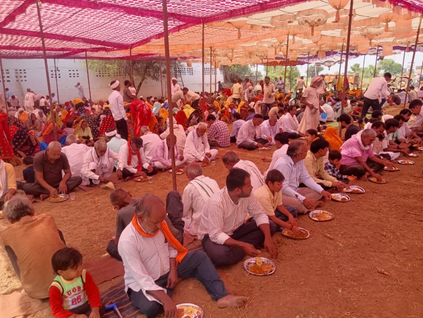 ईश्वर की कृपा से ही सौभाग्यशालियों को होते हैं संत दर्शन: टुण्डपुरा गुरुमाया आश्रम पर संपन्न हुआ दशहरा उत्सव