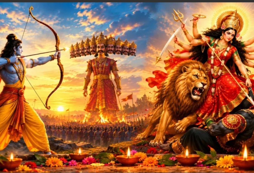 विजयादशमी, नैतिक संकल्प  न्यायपूर्ण, संवेदनशील तथा मानवीय बनाने की प्रेरणा देने वाला पर्व