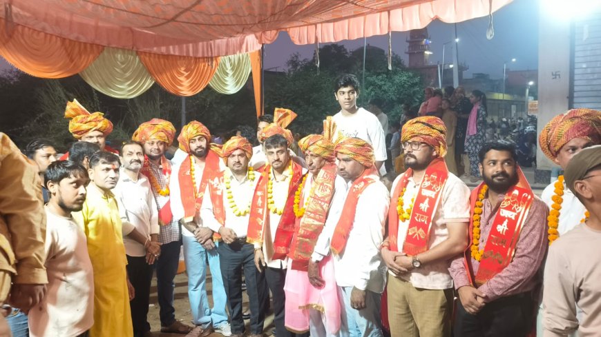 स्वर्गीय पत्रकार गिर्राज भारद्वाज को अश्रुपूर्ण श्रद्धांजलि: रामगढ़ में चतुर्थ विशाल भंडारे का आयोजन, हजारों श्रद्धालुओं ने पाया महाप्रसाद