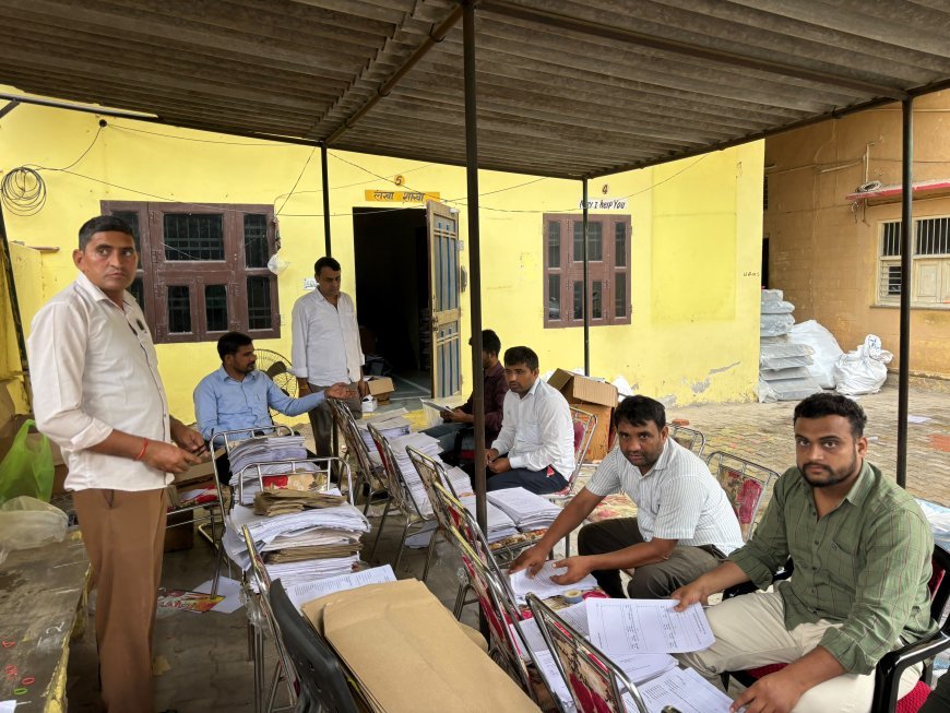 पंचायतीराज आम चुनाव-2026: द्वितीय एवं तृतीय चरण के मतदान दल राजकीय एलबीएस कॉलेज कोटपूतली से होंगे रवाना