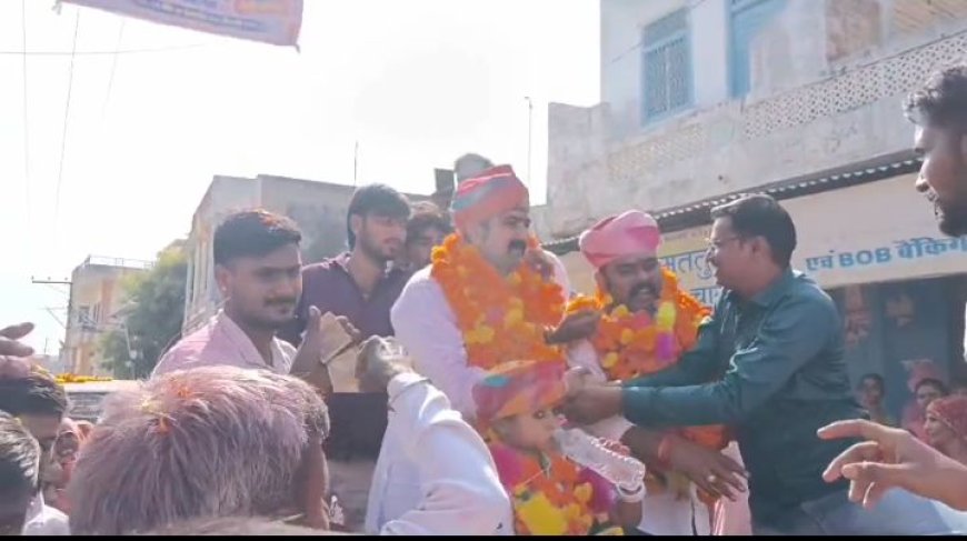 तखतगढ़ क्षेत्र के पावा ग्राम पंचायत चुनाव परिणाम घोषित: पावेश्वर महादेव के दर्शन कर नवनिर्वाचित सरपंच ने ली शपथ, विकास का संकल्प